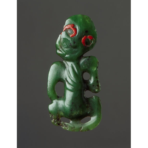 A Fine New Zealand Maori Nephrite ‘Hei Tiki’